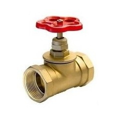 Клапан Ду-50 латунь прямой 15БЗР