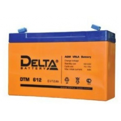 Аккумулятор 6 В, 12 Ач DTM 612 Delta