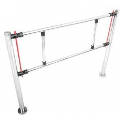 Комплект из 2 поручней  Антипаника  снимаемых, 32 мм, хром, стальные шарниры, 1,5 м