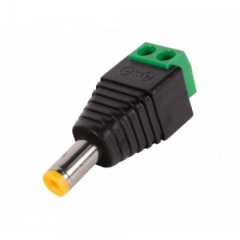 TS DC штекер питания с клеммной колодкой, под винт, LUX