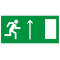 Пленка фотолюм Jessup Е11  Направление к эвакуационному выходу прямо  (правосторонний)