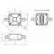 КСП-6 АЯКС IP65 (без кабельных вводов, глухая)