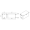 Бокс (ящик) под АКБ АЛАБАЙ (IP65), 600х300х300, антивандальный, с ручками