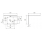 Козырёк защитный КЗ-14 белый АЯКС (250х230х160)