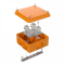 Коробка огнестойкая для о/п 40-0300-FR1.5-6 Е15-Е120 RAL2004 100х100х50 (14 шт/кор) Промрукав