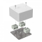 Коробка огнестойкая для кабель-канала 40-0460-FR10.0-6 Е15-Е120 RAL9003 85х85х45 (44 шт/кор) Промрукав
