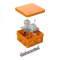 Коробка огнестойкая для о/п 40-0210-FR6.0-4 Е15-Е120 RAL2003 80х80х40 (44 шт/кор) Промрукав