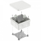Коробка огнестойкая для о/п двухкомпонентная 60-0300-FR2.5-4 Е15-Е120 RAL9003 100х100х50 (14 шт/уп) Промрукав