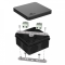 Коробка огнестойкая для о/п двухкомпонентная 60-0210-FR2.5-4 Е15-Е120 RAL9005 80х80х40 (44 шт/кор) Промрукав