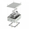 Коробка огнестойкая для о/п 40-0320-FR6.0-4-18-Р Е15-Е60 RAL7035 200х150х75 (5 шт/кор) Промрукав