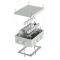 Коробка огнестойкая для о/п 40-0320-FR6.0-40 Е15-Е120 RAL7035 200х150х75 (5 шт/кор) Промрукав