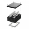 Коробка огнестойкая для о/п 40-0320-FR2.5-28 Е15-Е120 RAL9005 200х150х75 (5 шт/кор) Промрукав