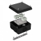 Коробка огнестойкая для о/п 40-0300-FR6.0-6 Е15-Е120 RAL9005 100х100х50 (14 шт/кор) Промрукав