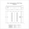 Лоток перфорированный Профи INOX (AISI 316) 300х80х3000 (1,2 мм) (6 м/уп) Промрукав