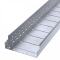 Лоток перфорированный Профи INOX (AISI 316) 300х100х6000 (1,0 мм) (12 м/уп) Промрукав