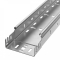 Лоток перфорированный Профи INOX (AISI 304) 100х50х3000 (1,0 мм) (6 м/уп) Промрукав