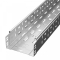 Лоток перфорированный Стандарт INOX (AISI 304) 150х80х3000 (0,8 мм) (3 м/уп) Промрукав