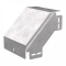 Угол вертикальный внешний 90 градусов с крышкой Стандарт 200х80 (0,7 мм) Промрукав