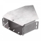 Угол горизонтальный 45 градусов с крышкой Стандарт 200х100 (0,7 мм) Промрукав
