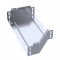 Переходник левый Стандарт INOX (AISI 316) 400х300х80 (0,8 мм) Промрукав