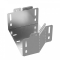 Переходник левый Стандарт INOX (AISI 304) 200х150х100 (0,7 мм) Промрукав
