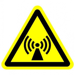 Пластик (W-12)  Внимание. Электромагнитное поле