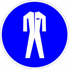 Пластик (М-07)  Работать в защитной одежде