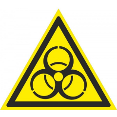 Плёнка (W-16)  Осторожно. Биологическая опасность (инфекционные вещество)