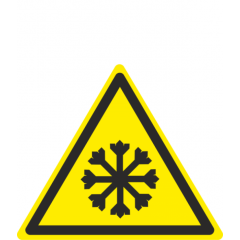 Плёнка (W-17)  Осторожно. Холод