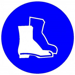 Плёнка (М-05)  Работать в защитной обуви