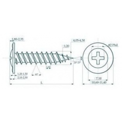 Саморезы 4,2х25 мм