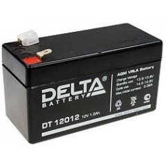 Аккумулятор 12 В, 1,2 Ач DT 12012 Delta