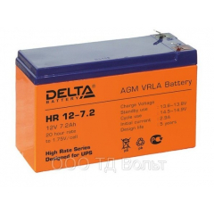 Аккумулятор HR 12-7.2 (Delta)
