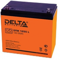 Аккумулятор 12 В, 55 Ач DTM 1255 Delta