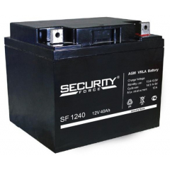 Аккумулятор 12 В, 40 Ач (Security Force)