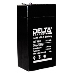 Аккумулятор 4 В, 1 Ач DT 401 Delta