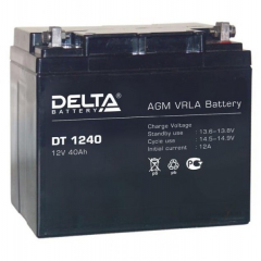 Аккумулятор 12 В, 40 Ач DT 1240 Delta