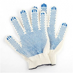 Перчатки х/б с ПВХ напылением 10 класс (4 нити)