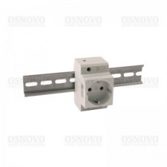 Розетка на DIN-рейку OSNOVO, AC220V