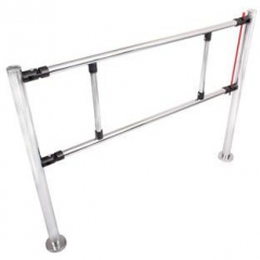 Комплект из 2 поручней  Антипаника  открываемых, 32 мм, хром, стальные шарниры, 1,5 м