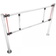 Комплект из 2 поручней  Антипаника  снимаемых, 32 мм, хром, стальные шарниры, 1 м