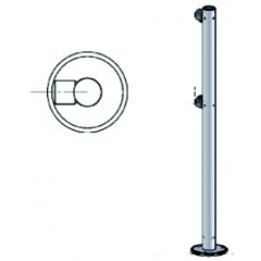 Стойка ограждения без отверстий (Praktika)