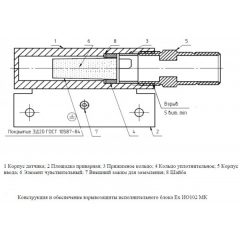 Ех ИО102 МК Al исп.300 с магнитом М-100 К