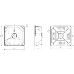Монтажная коробка  МК+Видео