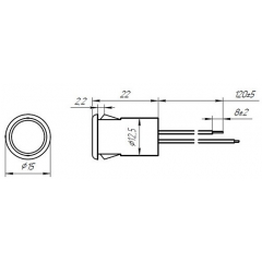 Выносной светодиод ВС