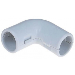 CI25G Угол 90 гр.(2част.) для труб D25мм (41225-25)