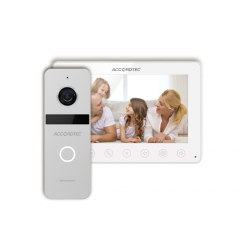 AT-home7 Комплект домофонии WH-SL Домофон+вызывная панель