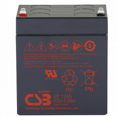 GP1245 (12V16W) CSB Аккумулятор