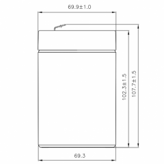 GP1245 (12V16W) CSB Аккумулятор