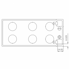 GP1272 F2 (12V28W) CSB Аккумулятор